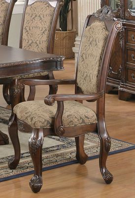 Andrea Traditional Upholstered Arm Chair - Set of 2 - 103113