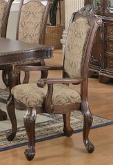 Andrea Traditional Upholstered Arm Chair - Set of 2 - 103113