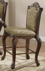 Andrea Traditional Upholstered Bar Stool - Set of 2 - 103119