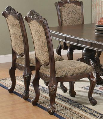 Andrea Traditional Upholstered Side Chair - Set of 2 - 103112