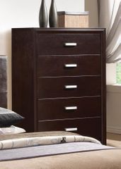 Andreas Drawer Chest in Cappuccino Brown - 202475