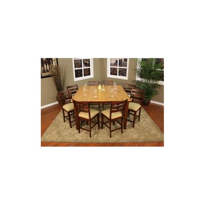 Andria 9pc Counter Height Table Set - American Hertiage - AH-713100