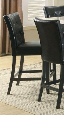 Anisa Black Counter Height Stool - Set of 2 - 102779