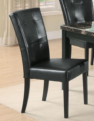 Anisa Black Dining Side Chair - Set of 2 - 102772