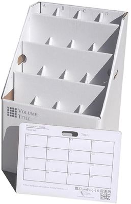AOS SlantFile Rolled Document Storage - 16 Slots