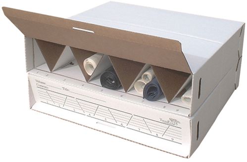 AOS Trussfile-25 Modular Stackable Rolled Storage - Package of 2