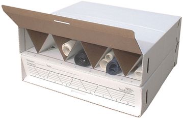 AOS Trussfile-25 Modular Stackable Rolled Storage - Package of 2