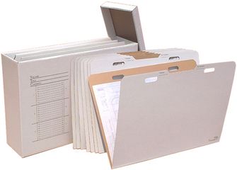 AOS VFILE37 Vertical Flat Storage with 8 VFolder37