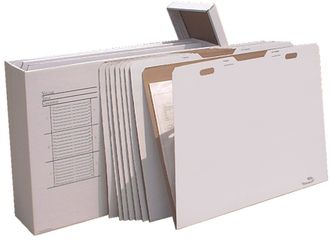 AOS VFILE43 Vertical Flat Storage with 8 VFolder43