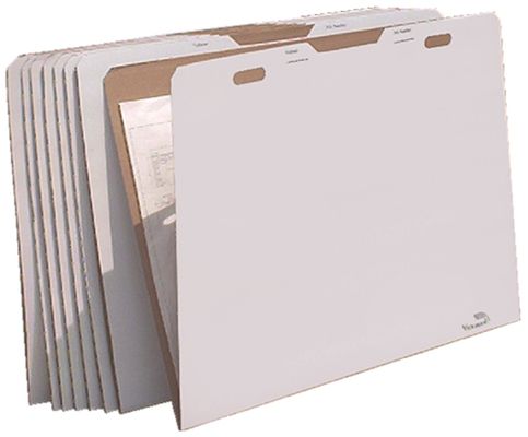 AOS VFOLDER43 Flat Storage File Folders - Package of 8
