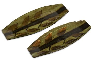 Arboles Candle Tray (Set of 2) - IMAX - 94070-2