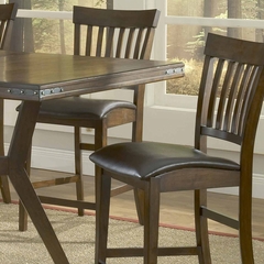 Arbor Hill 7-Piece Counter Height Dining Set in Colonial Chestnut - Hillsdale Furniture - 4232GTBS7