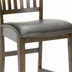 Arbor Hill Non-Swivel Counter Stools (Set of 2) in Colonial Chestnut - Hillsdale Furniture - 4232-822