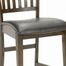 Arbor Hill Non-Swivel Counter Stools (Set of 2) in Colonial Chestnut - Hillsdale Furniture - 4232-822