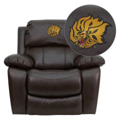 Arkansas Pine Bluff Golden Lions Rocker Recliner - MEN-DA3439-91-BRN-41081-EMB-GG