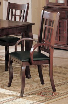 Arm Chair (Set of 2) in Cherry - Coaster - COAST-11005031-SET