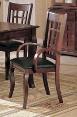 Arm Chair (Set of 2) in Cherry - Coaster - COAST-11005031-SET