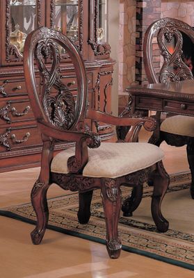 Arm Chair (Set of 2) in Cherry - Coaster - COAST-11010231-SET