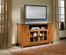 Arts and Crafts Entertainment Credenza in Cottage Oak - Home Styles - 5180-10