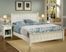 Arts and Crafts Queen Size Bed with Night Stand in White - Home Styles - 5182-5017