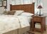 Arts and Crafts Queen Size Headboard and Night Stand in Cottage Oak - Home Styles - 5180-5015