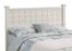 Arts and Crafts Queen Size Headboard and Night Stand in White - Home Styles - 5182-5015