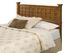 Arts and Crafts Queen Size Headboard, Night Stand, and Drawer Chest in Cottage Oak - Home Styles - 5180-5016