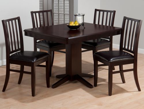 Aspen Merlot 5-Piece Dining Set - 825-44