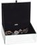 Atlas Mirrored Glass Antique Map Jewelry Box - 00167F12