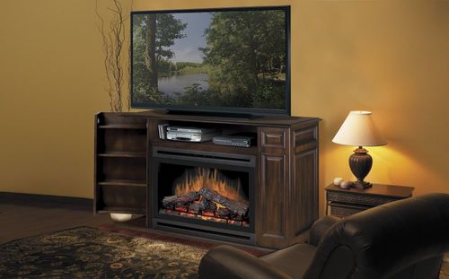 Atwood Media Electric Fireplace - Dimplex - SAP-033-BW