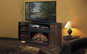 Atwood Media Electric Fireplace - Dimplex - SAP-033-BW