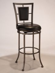 Auckland Swivel Counter Stool in Grey Stone - Hillsdale Furniture - 4262-826
