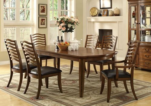 Avery Dining Table Set with 2 Arm Chairs and 4 Side Chairs - 103541