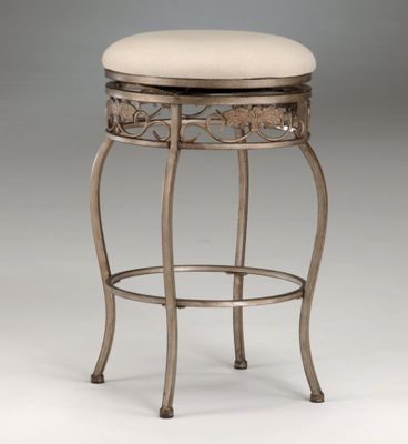 Backless Bar Stool - Bordeaux Swivel Bar Stool - 4358-831