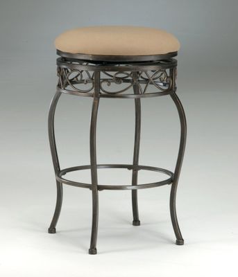 Backless Bar Stool - Lincoln Swivel Bar Stool - 4336-831