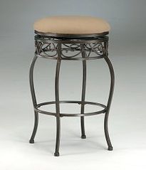 Backless Bar Stool - Lincoln Swivel Bar Stool - 4336-831