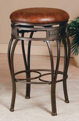 Backless Bar Stool - Montello Swivel Bar Stool - 4361-831