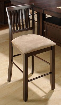 Bakery's Cherry Slat Back Counter Height Stool - Set of 2 - 373-BS711KD