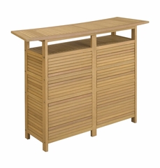 Bali Hai Bar Cabinet in Natural - Home Styles - 5660-99