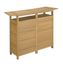 Bali Hai Bar Cabinet in Natural - Home Styles - 5660-99