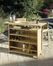 Bali Hai Bar Cabinet with Two Bar Stools in Natural - Home Styles - 5660-998