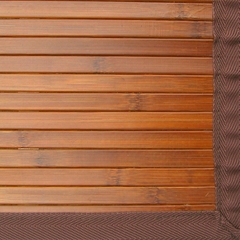 Bamboo Rug - 4' x 6' - Contemporary Chocolate - AMB0031-0046