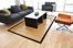 Bamboo Rug - 5' x 8' - Contemporary Natural with Black Border - AMB0036-0058