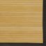 Bamboo Rug - 5' x 8' - Contemporary Natural with Black Border - AMB0036-0058