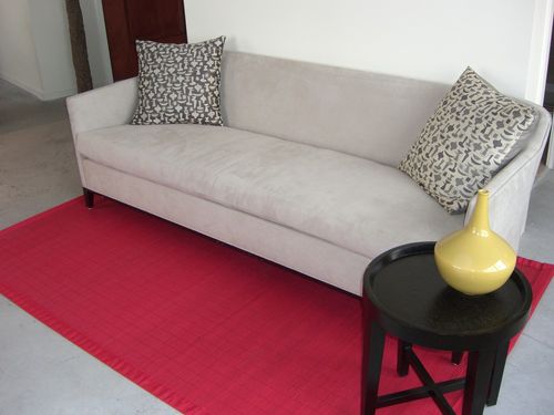 Bamboo Rug - 5' x 8' - Villager Crimson - AMB0011-0058
