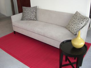 Bamboo Rug - 5' x 8' - Villager Crimson - AMB0011-0058