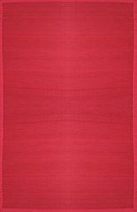 Bamboo Rug - 5' x 8' - Villager Crimson - AMB0011-0058