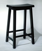 Bar Stool - "Antique Black" with Sand Through Terra Cotta - Powell Furniture - 502-431