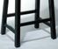 Bar Stool - "Antique Black" with Sand Through Terra Cotta - Powell Furniture - 502-431