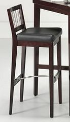 Bar Stool - Bar Stool with Metal Stretcher in Cherry - Home Styles - 5987-88